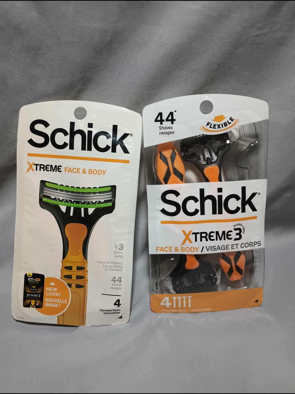 Schick Men's Xtreme 3 Blades Razors (2)